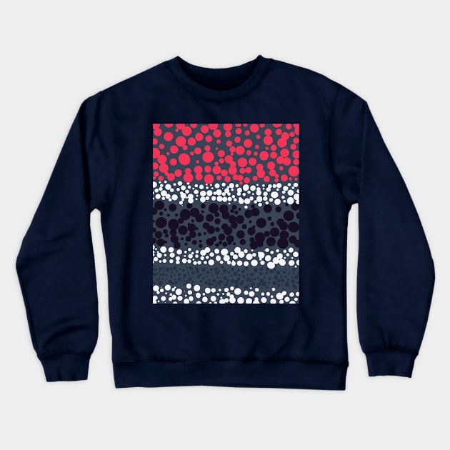 vintage retro dots design #2 Crewneck Sweatshirt by A4AYN